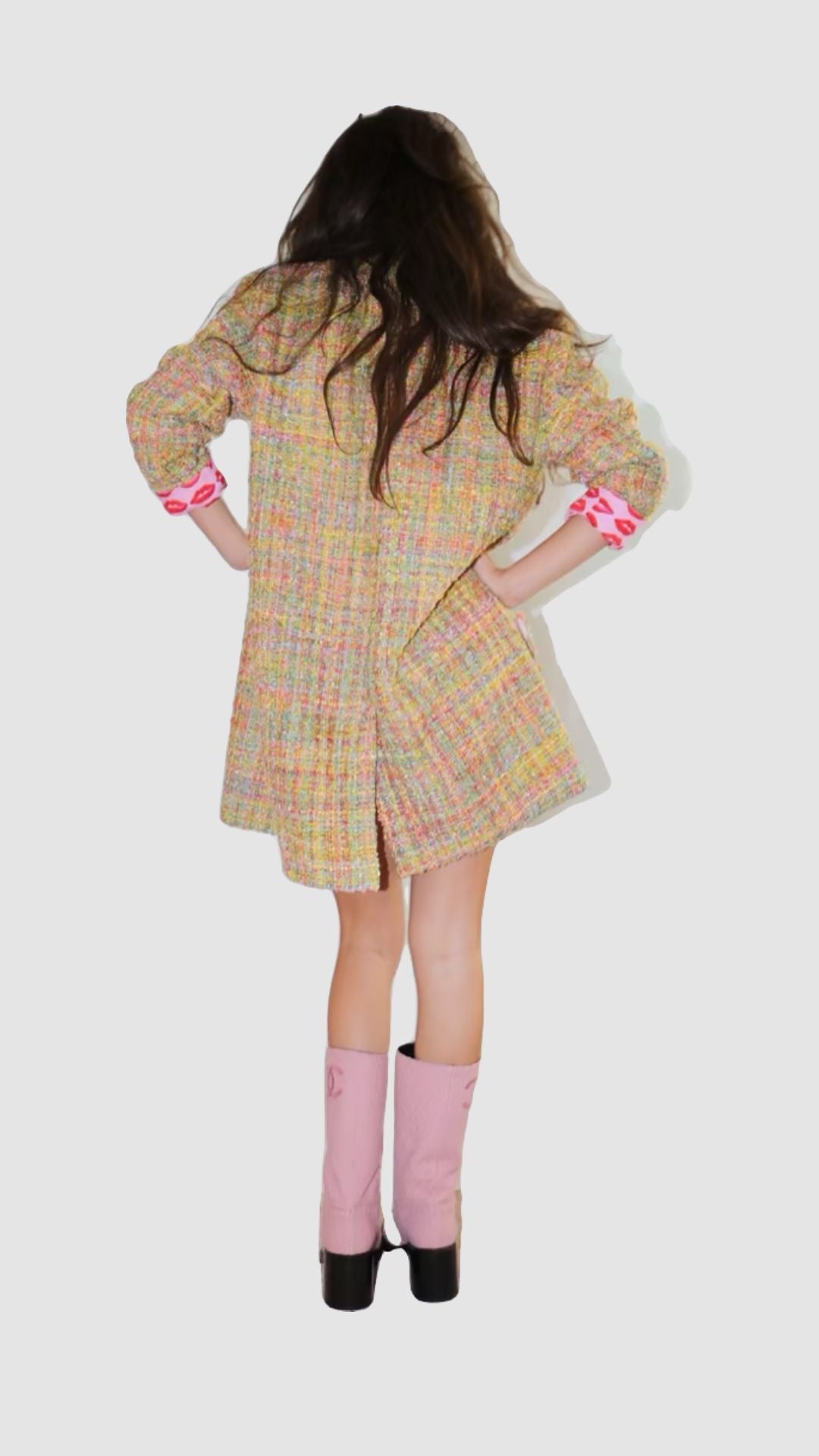 Kissed in Tweed Coat