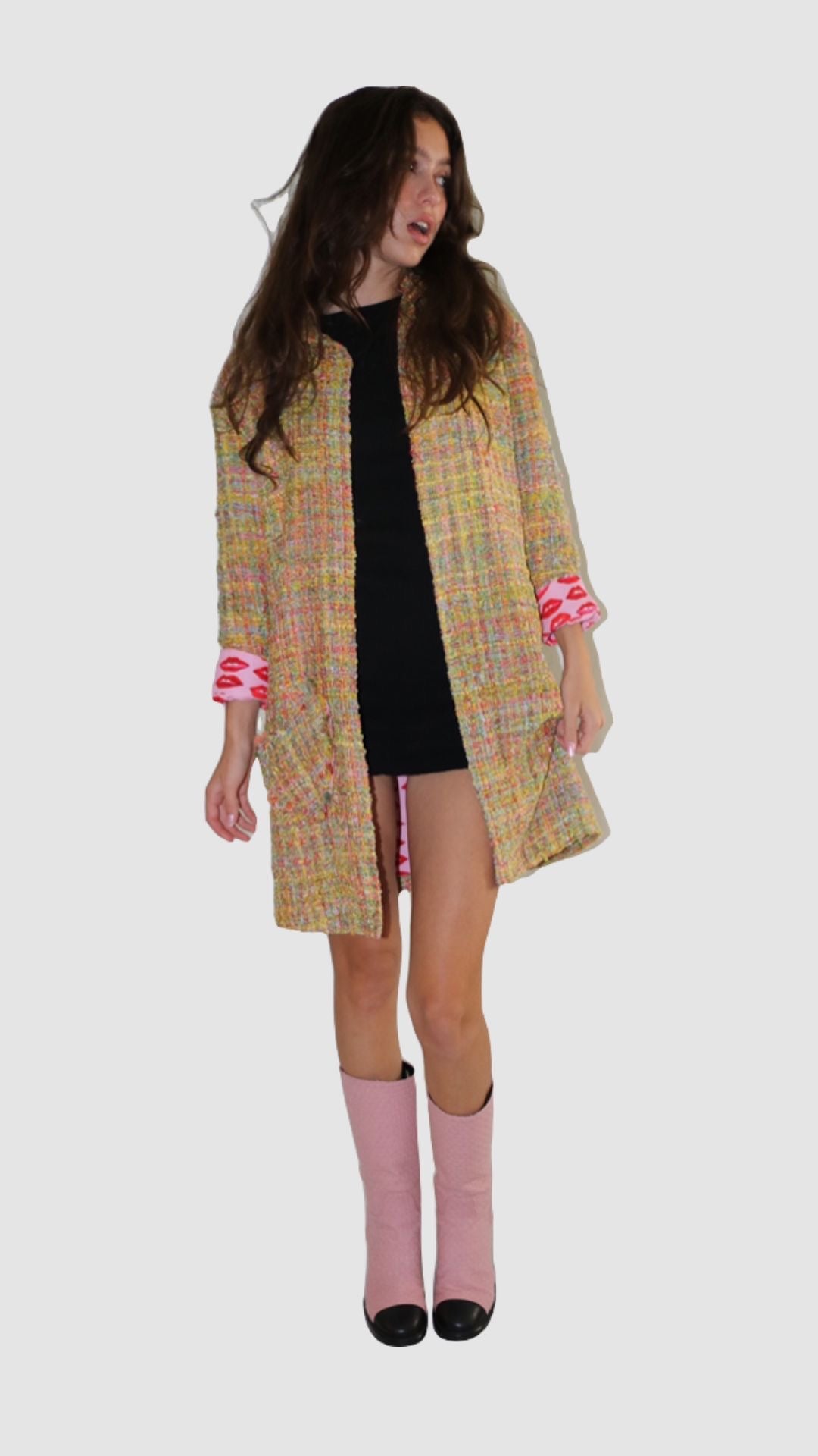 Kissed in Tweed Coat