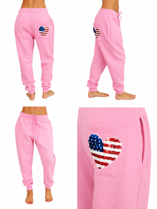 American Sweetheart Jogger PINK