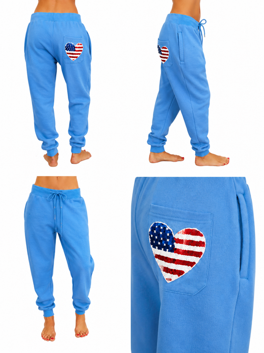 American Sweetheart Jogger BLUE