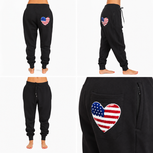 American Sweetheart Jogger BLACK