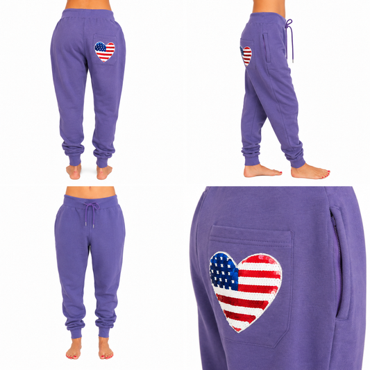 American Sweetheart Jogger PURPLE